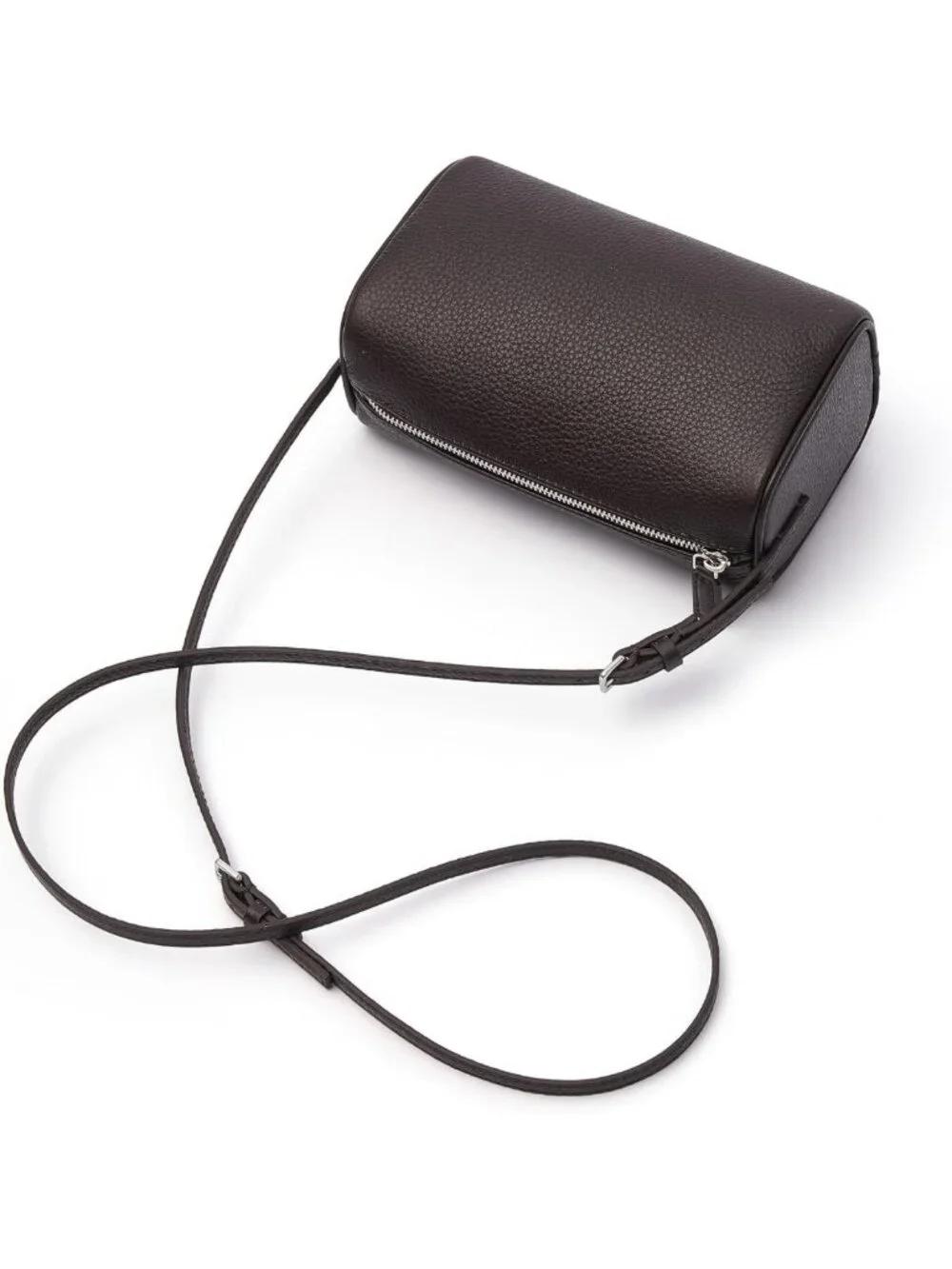 Chic Small Leather Barrel Purse for Women | Stylish Top Handle Hobo Tote